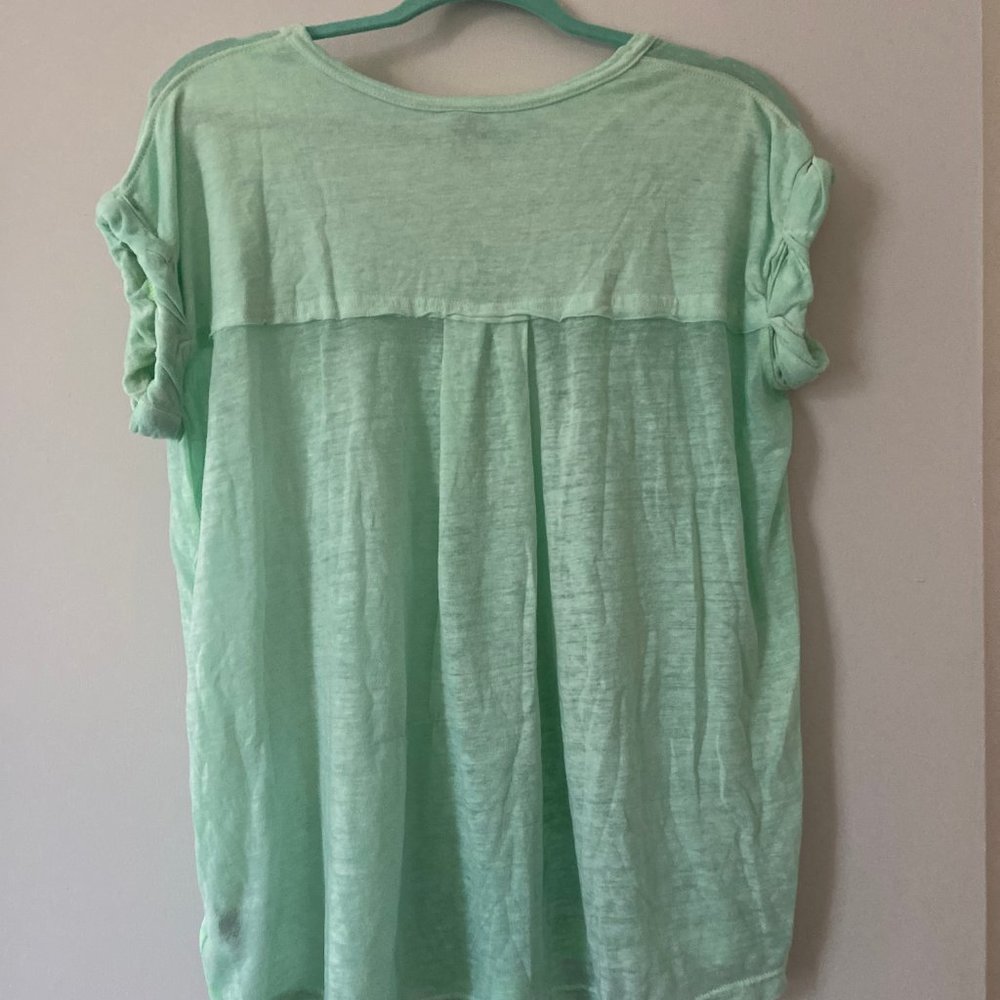Free People Beach Aqua Top